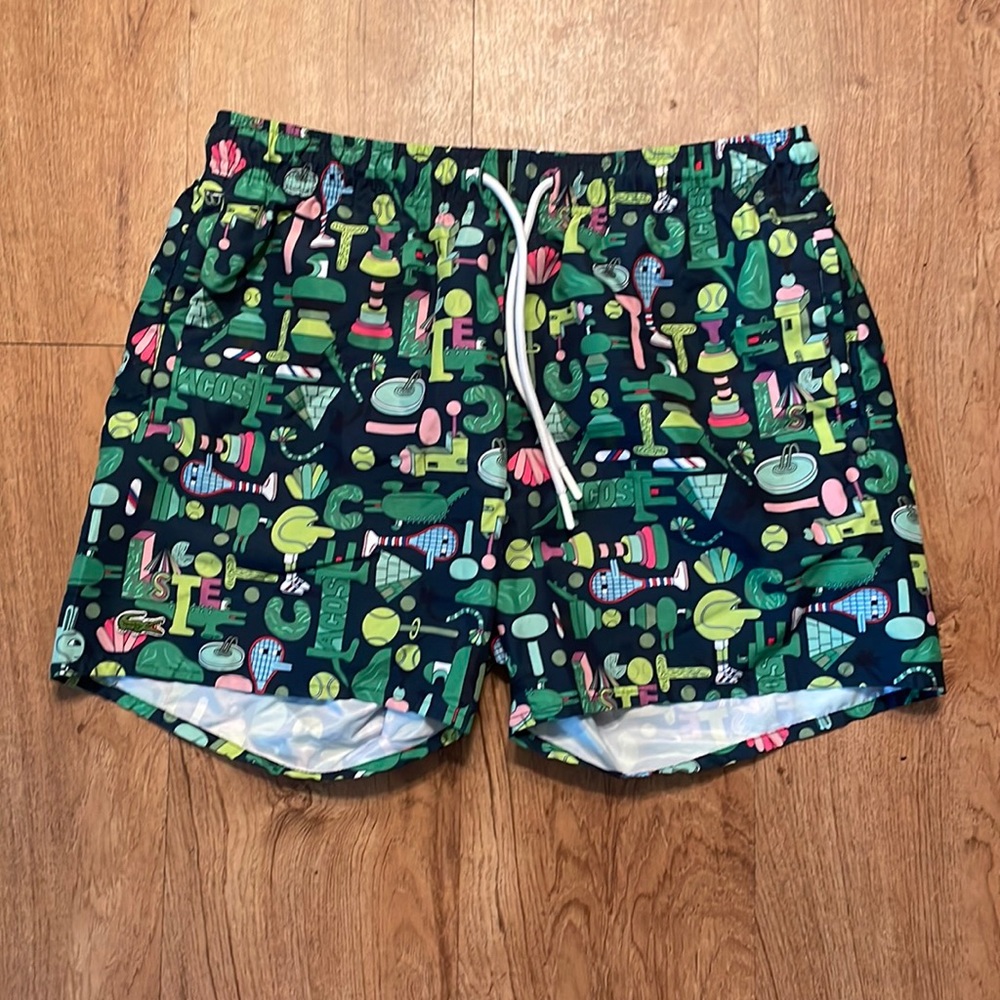 Lacoste Mens Swimming Trunks